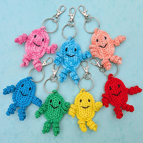 Oval Shape Pals Key Fob