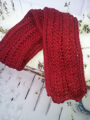 Super Fast Chunky Scarf photo 1