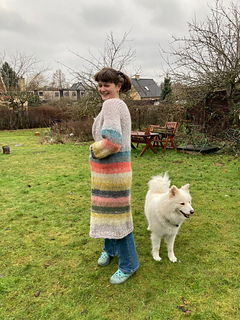 Line Inge's Ravelry: Inge's Coat of many Colours pattern by Line Hansen