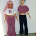 Barbie Flares and Top pattern 
