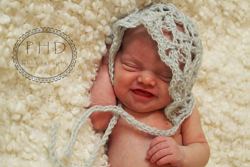 Lizbeth's Lace Bonnet and Wrap photo 5