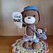 Baxter the Paperboy pattern 