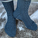 Cold Moon Socks pattern 