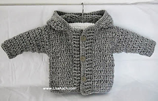 Crochet baby boy cardigan pattern with hood hotsell