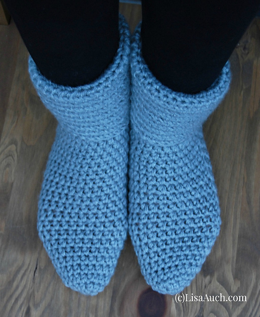 Ravelry: Cozy Slipper Boots pattern by 