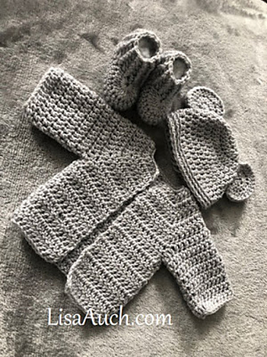 Megans Easy Crochet Baby Cardigan photo 3