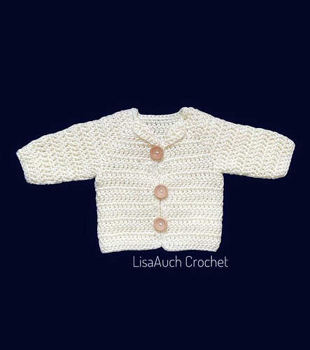 Megans Easy Crochet Baby Cardigan photo 8