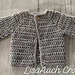 Megans Easy Crochet Baby Cardigan pattern 