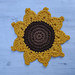 The Angelica Sunflower Coaster pattern