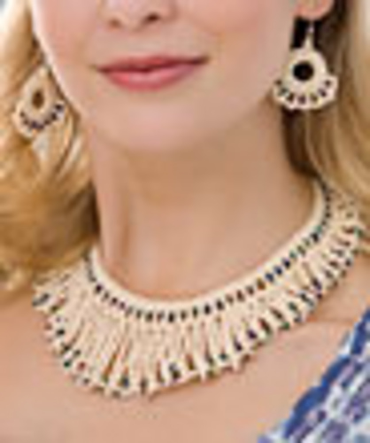 Beaded Necklace and Earrings photo 5
