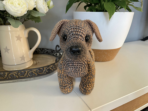 Brindle Staffordshire Bull Terrier - Lisa Widdicombe