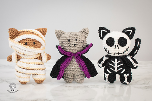 Ravelry: Cat Dracula amigurumi pattern by Ana Carolina Figueiredo