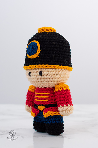 Ravelry: Nutcracker amigurumi pattern by Ana Carolina Figueiredo