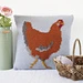 Chicken Pillow pattern 