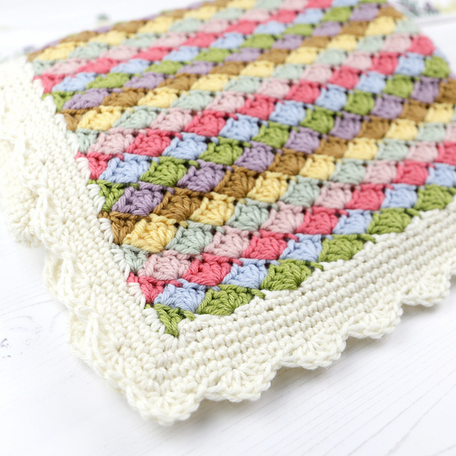 Ravelry Spring Garden Blanket pattern by Little Doolally