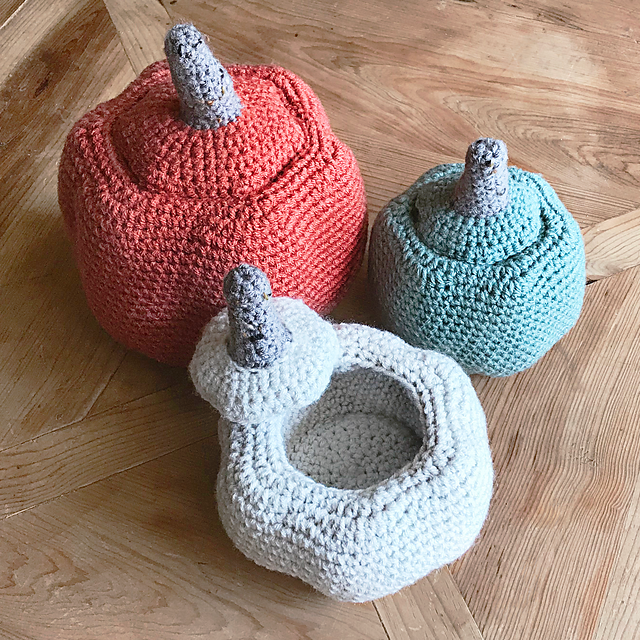 Pumpkin Basket Set