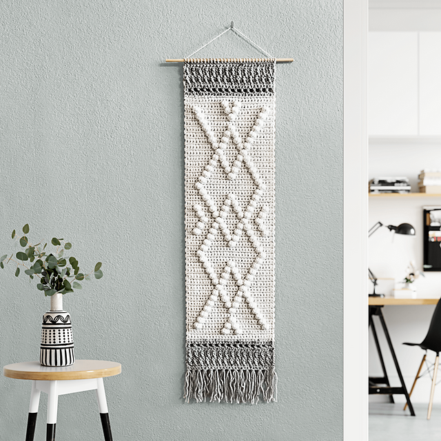Boho Diamonds Wall Hanging
