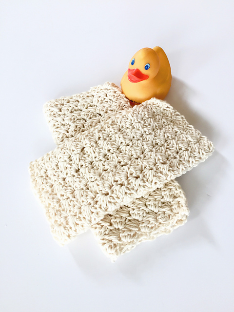 Ravelry: Baby Wash Cloths Spa Cloths pattern by Angela Plunkett