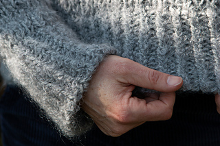 Blasta in Liath, Cushendale Mohair in Owl