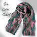 Sea Calm Scarf pattern 