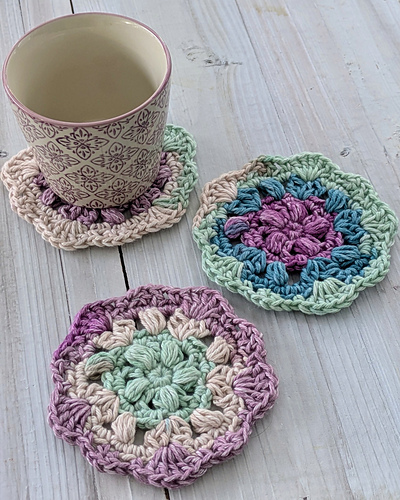 Puffy Petals Coaster