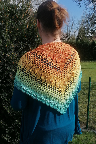 Springtime Whispers Shawl
