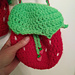 Strawberry Bucket Bag pattern 