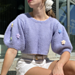 Valentine Puff Sleeve Sweater pattern
