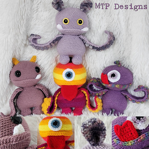 Ravelry: Marty the Monster pattern by Lizzie Livett-Buchanan