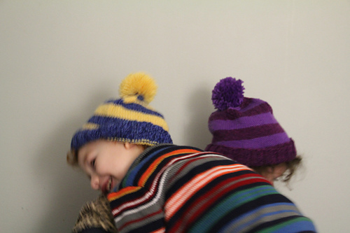 Pom-Stripe Hat photo 2