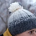 Ombre Pom Pom Beanie pattern 