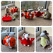Sea Creature Mousefits, Crab, Clownfish & Turtle pattern 