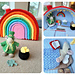 Rainbow House Leprechaun Mouse pattern 
