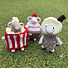 Snack Mousefits, Popcorn, Cupcake & Ice Cream pattern 