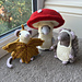 Autumn Mousefits, Toadstool, Leaf & Hedgehog pattern 