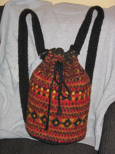Tribal Duffle (Felted)