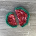 Watermelon Wedge Scrub pattern 