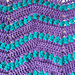 Chevron Bubbles Baby Blanket pattern 