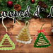 Beaded Christmas Tree Ornament photo 2