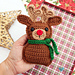 Ragdoll Reindeer Ornament pattern 