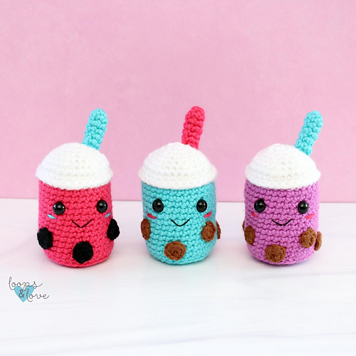Boba Tea Amigurumi