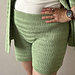 Heartbeat Stripes Shorts pattern 