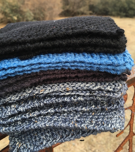 Blanket Square Diagonal Garter Stitch photo 4