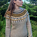 Virgo Zodiac Lopapeysa pattern