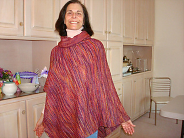 Lora's Spot Stitch Poncho
