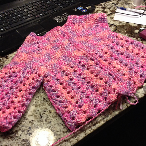 Ravelry LoriSiddall's Little girl crochet cardigan Free pattern and Tutorial