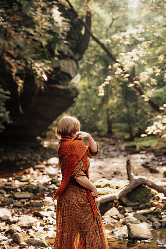 Acorn Trail Shawl