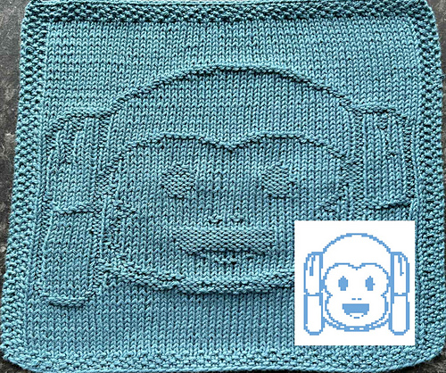 Nr. 888 Monkey Don't Hear 65 stitches