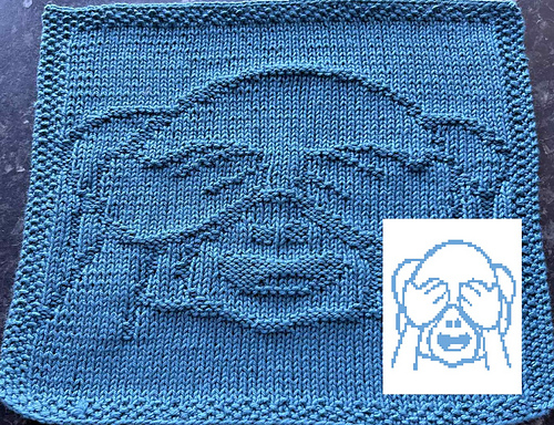 Nr. 890 Monkey not seeing 65 stitches