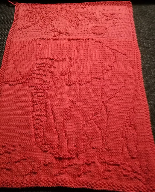 Ravelry Elefant håndklædeElephant guest towel pattern by Lotte Nielsen